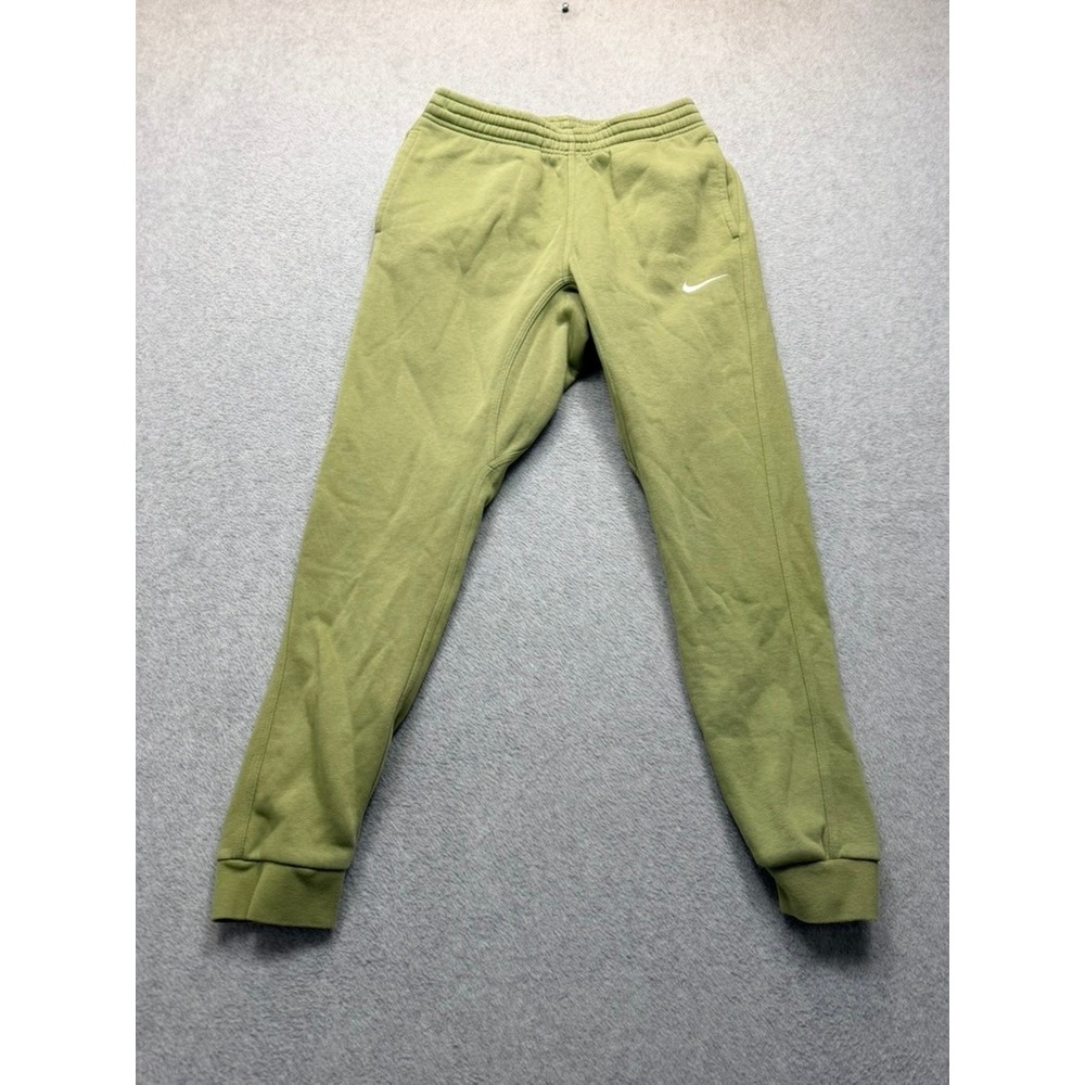 Nike Sportswear Club Fleece Joggers Olive Green Mens Small BV2671-334